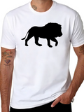 Black Lion Silhouette T-Shirt