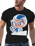 Hunters T-Shirt: Cartoon Gunman Design