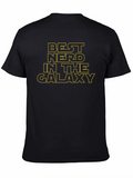 Best Nerd in the Galaxy T-Shirt Black