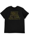 Best Nerd in the Galaxy T-Shirt Black