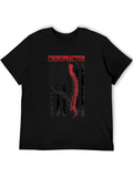 Chiropractor American Flag Graphic T-Shirt