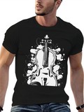 Musical T-Shirt - Cello Graphic Tee
