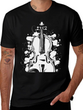 Musical T-Shirt - Cello Graphic Tee