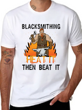Blacksmithing Heat It Beat It T-Shirt