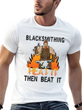 Blacksmithing Heat It Beat It T-Shirt
