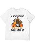 Blacksmithing Heat It Beat It T-Shirt
