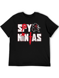 Spy Ninjas Graphic T-Shirt - Black