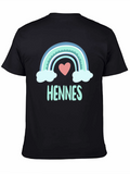 Cute Rainbow Heart Hennes T-Shirt