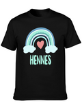 Cute Rainbow Heart Hennes T-Shirt