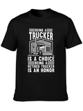 Trucker T-Shirt: Choice & Honor