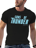 Sons of Thunder Black Graphic Tee
