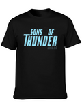 Sons of Thunder Black Graphic Tee