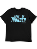Sons of Thunder Black Graphic Tee