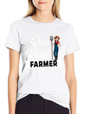 One of a Kind Farmer Graphic T-Shirt