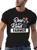 One of a Kind Farmer Graphic T-Shirt