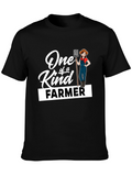 One of a Kind Farmer Graphic T-Shirt
