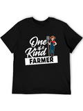 One of a Kind Farmer Graphic T-Shirt