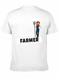 One of a Kind Farmer Graphic T-Shirt