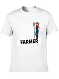 One of a Kind Farmer Graphic T-Shirt