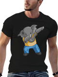 Dabbing Elephant Graphic T-Shirt - Trendy & Fun!