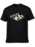 Retro Foosball Player Graphic Tee