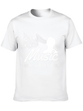 Music is My Breath Graphic Tee