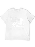 Music is My Breath Graphic Tee