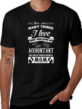 Accountant Mom Graphic T-Shirt