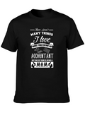Accountant Mom Graphic T-Shirt