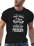 Accountant Mom Graphic T-Shirt