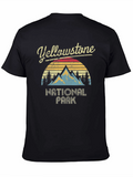 Yellowstone National Park Retro Graphic T-Shirt