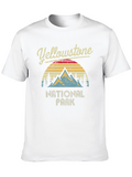 Yellowstone National Park Retro Graphic T-Shirt