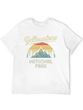Yellowstone National Park Retro Graphic T-Shirt