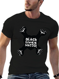 Black Lives Matter Fist Graphic Tee