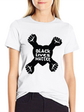 Black Lives Matter Fist Graphic Tee