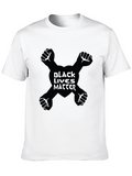 Black Lives Matter Fist Graphic Tee