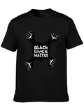 Black Lives Matter Fist Graphic Tee