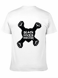 Black Lives Matter Fist Graphic Tee