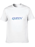 Queen Graphic Print Black T-Shirt