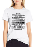 Spoiled Husband Graphic Tee