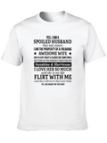 Spoiled Husband Graphic Tee