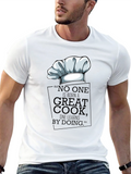 Chefs Hat T-Shirt - Great Cook Design