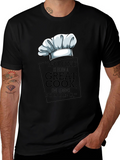 Chefs Hat T-Shirt - Great Cook Design