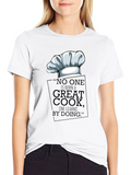 Chefs Hat T-Shirt - Great Cook Design
