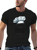 Chefs Hat T-Shirt - Great Cook Design