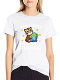 Save Earth Bengal Tigers Graphic T-Shirt