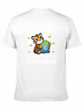 Save Earth Bengal Tigers Graphic T-Shirt