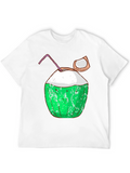 Coconut T-Shirt - Tropical Summer Vibes