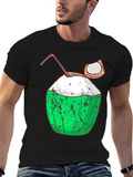 Coconut T-Shirt - Tropical Summer Vibes