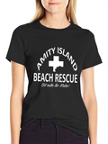 Amity Island Beach Rescue T-Shirt